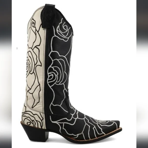 Twisted X Women's Steppin' Out Western Boots - Snip Toe 7.5B, 8.5B, 9.5B - Picture 2 of 10